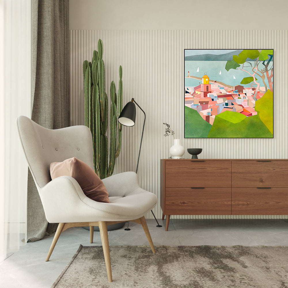 wall-art-print-canvas-poster-framed-Saint Tropez , By Ana Rut Bre-7