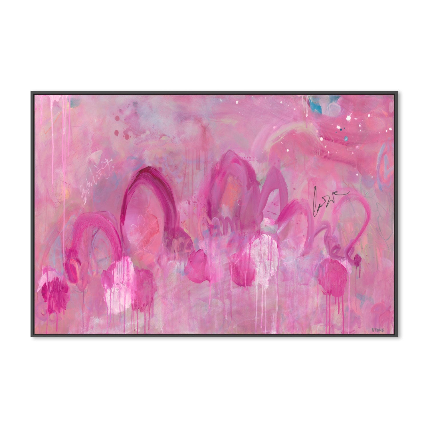 wall-art-print-canvas-poster-framed-Sakura Serenity , By Belinda Stone-GIOIA-WALL-ART