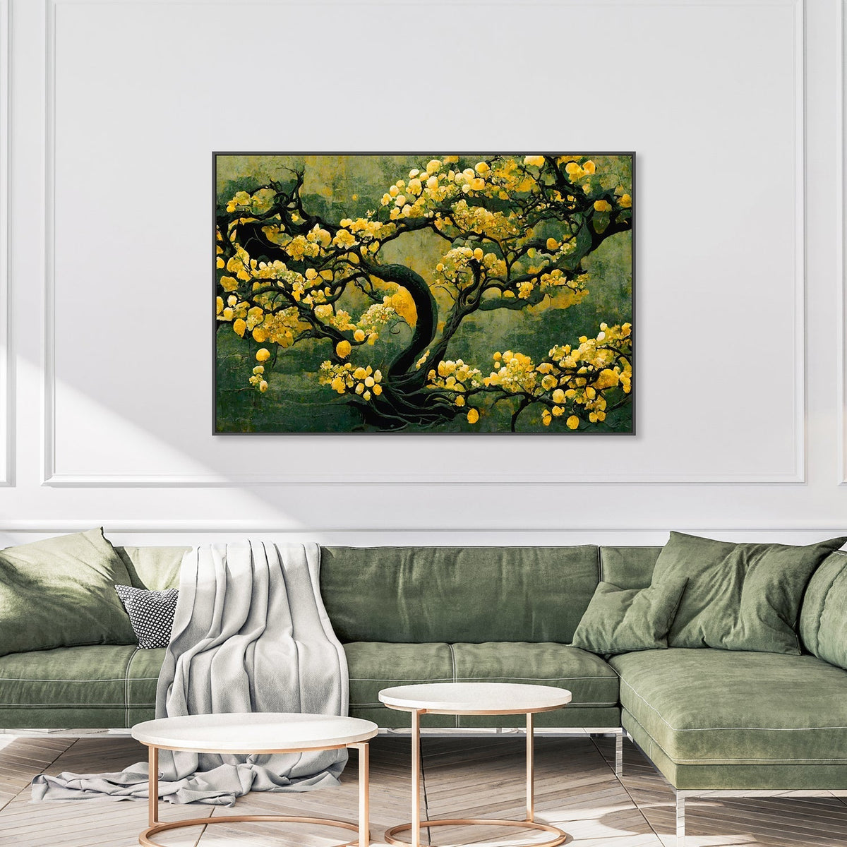 wall-art-print-canvas-poster-framed-Sakura Tree , By Treechild-GIOIA-WALL-ART
