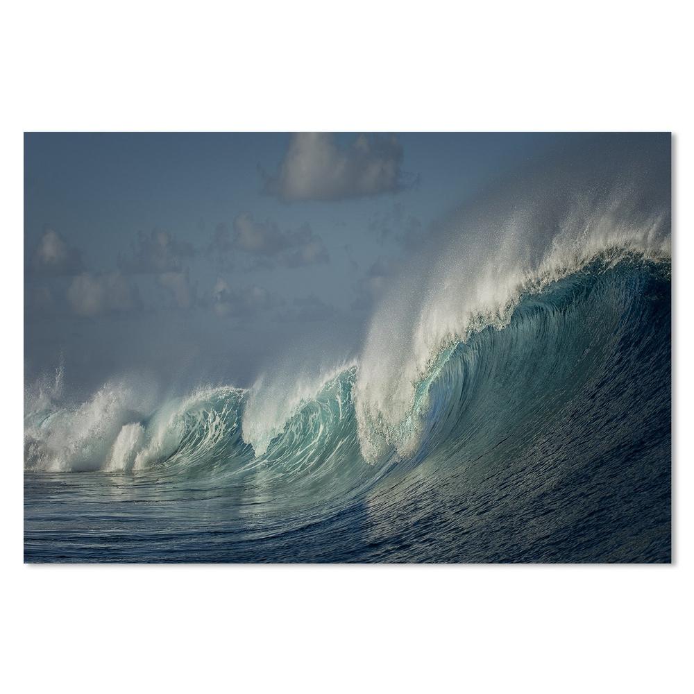 Salt Water Machine, by Mathilde Guillemot-Framed-Canvas-Print-Poster-Gioia Wall Art