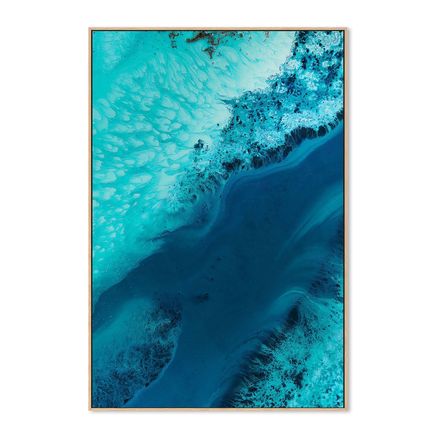 wall-art-print-canvas-poster-framed-Salt Water Passage, Style B , By Petra Meikle-4