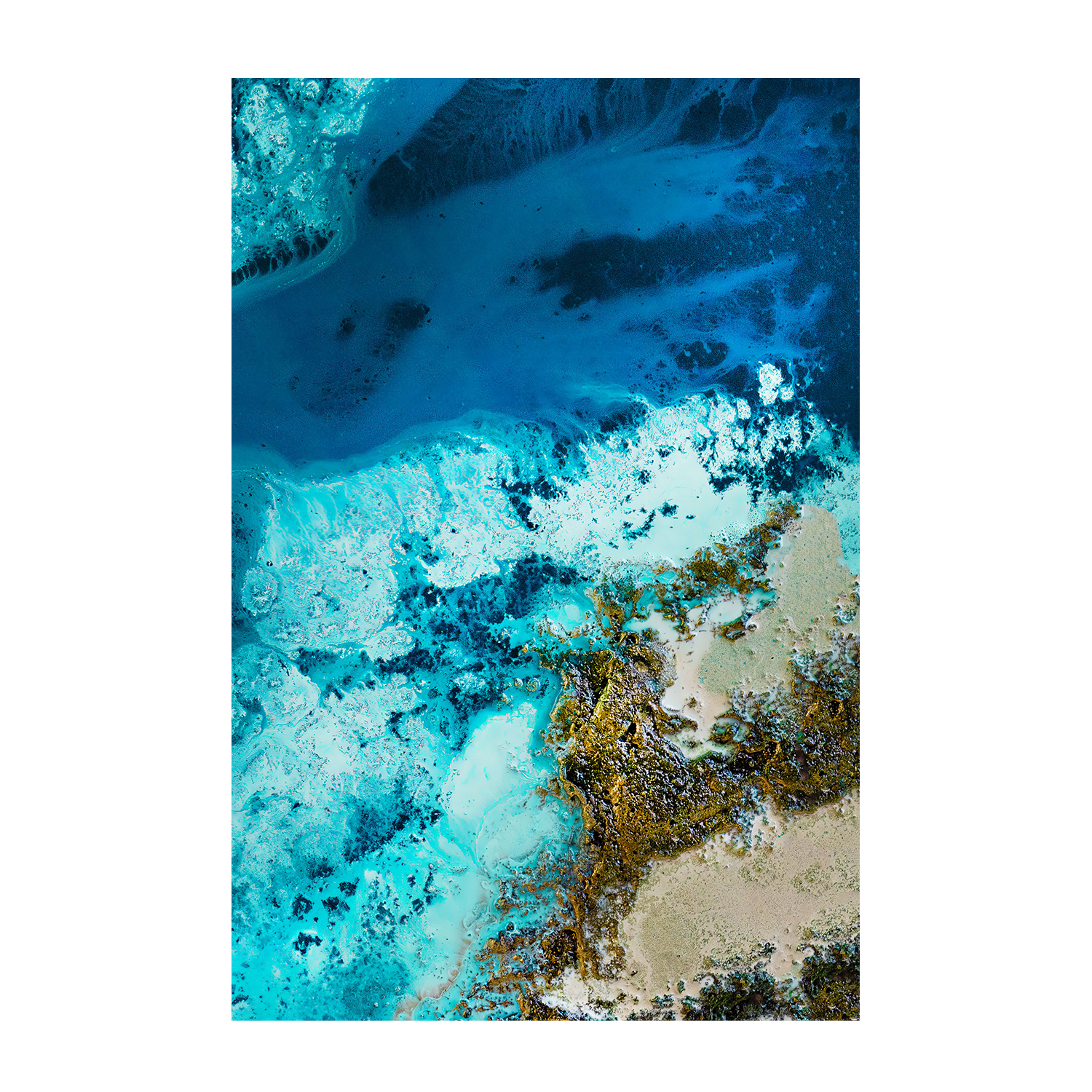 wall-art-print-canvas-poster-framed-Salt Water Passage, Style C , By Petra Meikle-1
