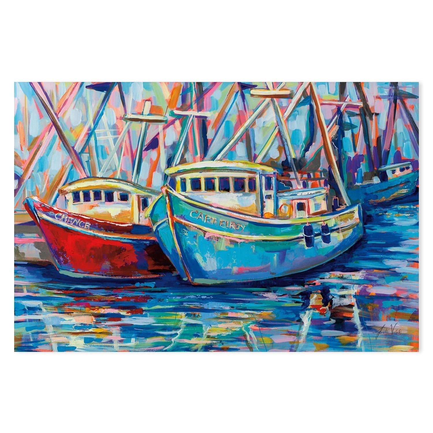 wall-art-print-canvas-poster-framed-Salty Duo-by-Jeanette Vertentes-Gioia Wall Art