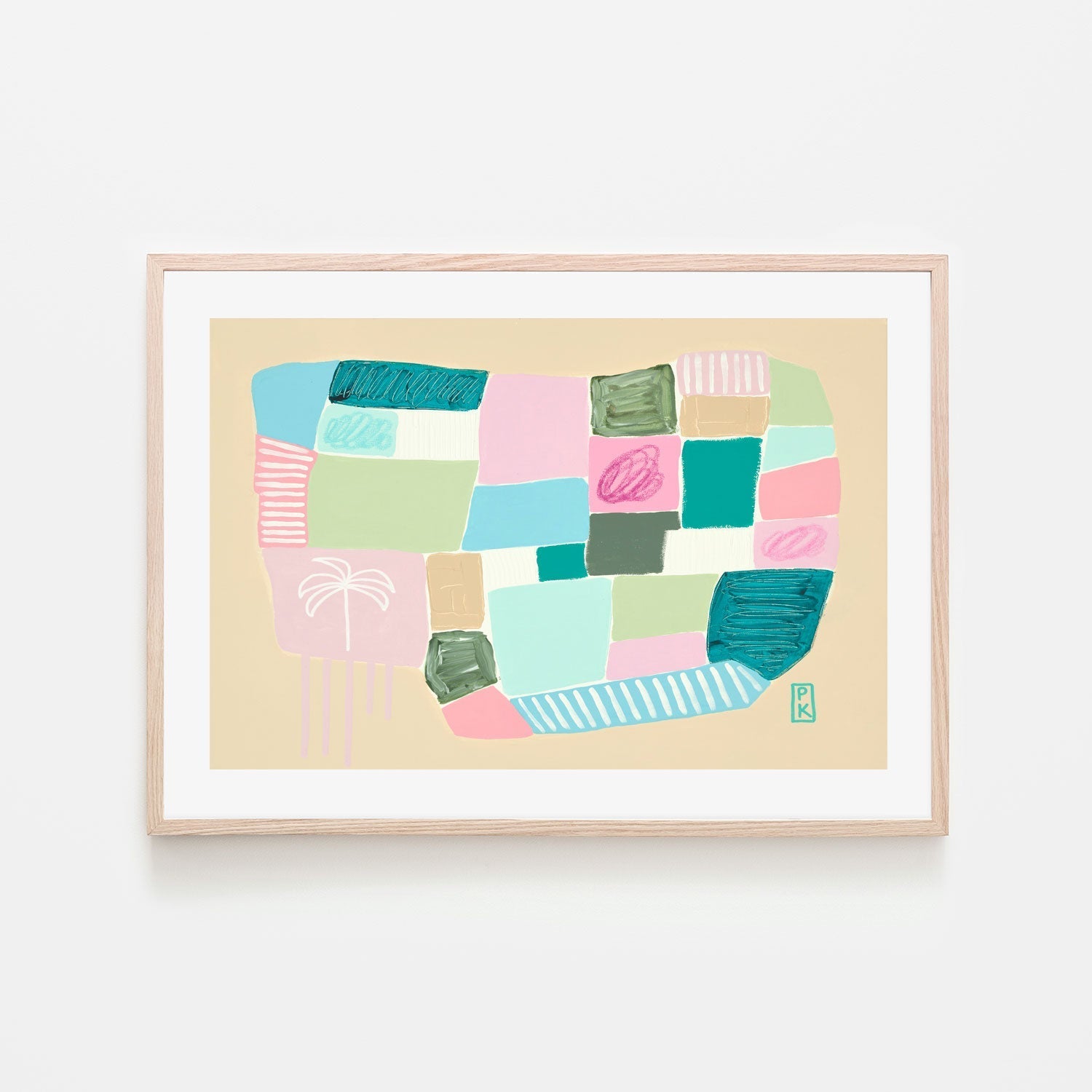 wall-art-print-canvas-poster-framed-Salty Kisses , By Poppy Key-6