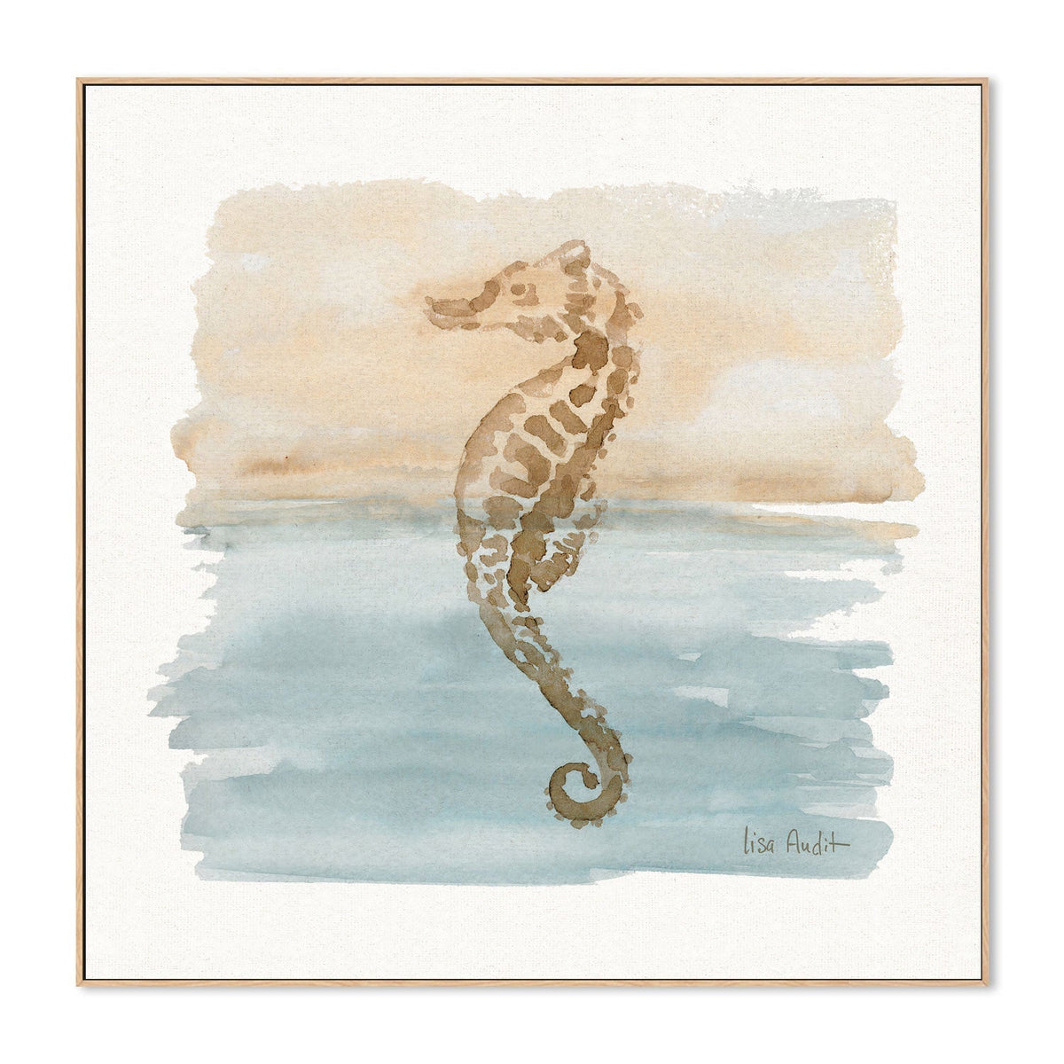 wall-art-print-canvas-poster-framed-Sand And Sea, Style B , By Lisa Audit-GIOIA-WALL-ART