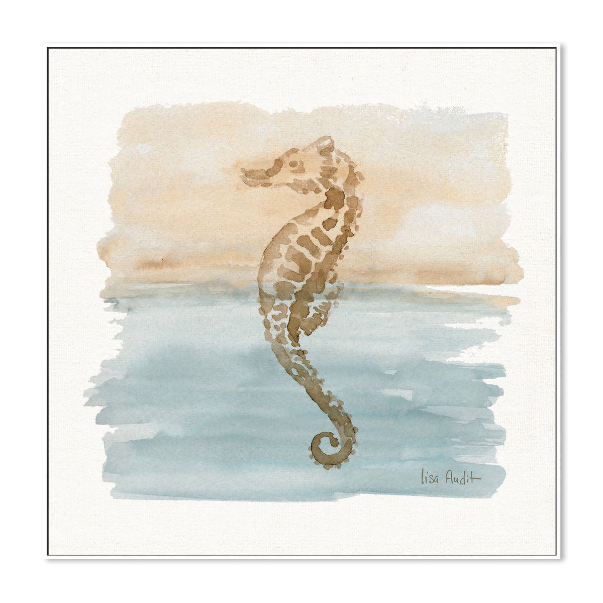 wall-art-print-canvas-poster-framed-Sand And Sea, Style B , By Lisa Audit-GIOIA-WALL-ART