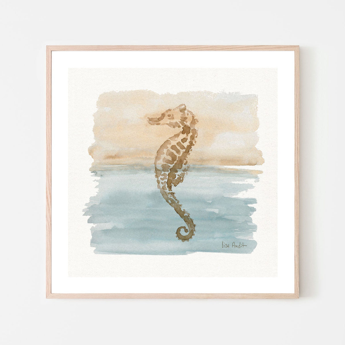 wall-art-print-canvas-poster-framed-Sand And Sea, Style B , By Lisa Audit-GIOIA-WALL-ART