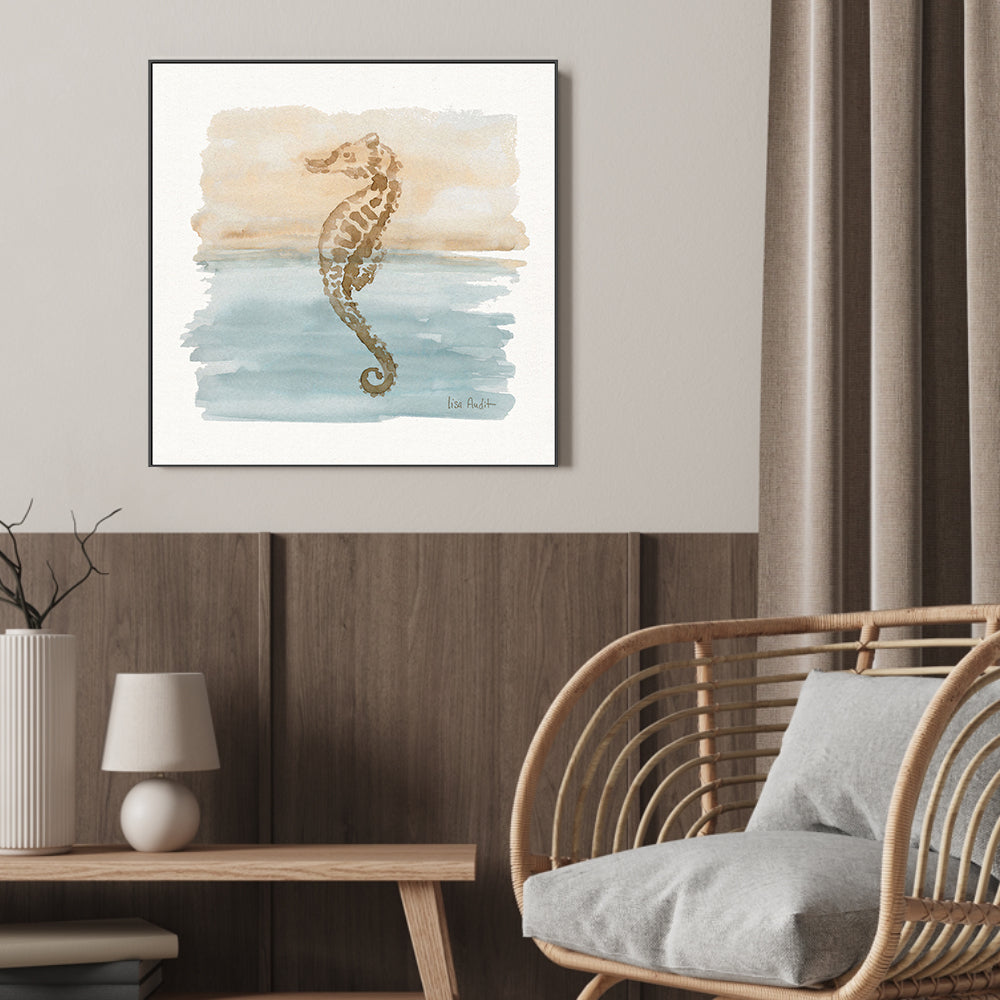 wall-art-print-canvas-poster-framed-Sand And Sea, Style B , By Lisa Audit-GIOIA-WALL-ART