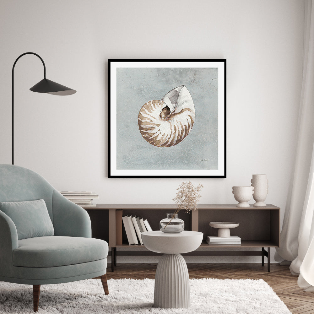 wall-art-print-canvas-poster-framed-Sand And Seashells, Style A , By Lisa Audit-GIOIA-WALL-ART