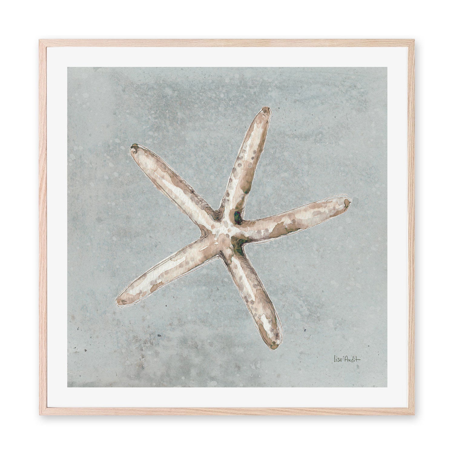 wall-art-print-canvas-poster-framed-Sand And Seashells, Style C , By Lisa Audit-GIOIA-WALL-ART