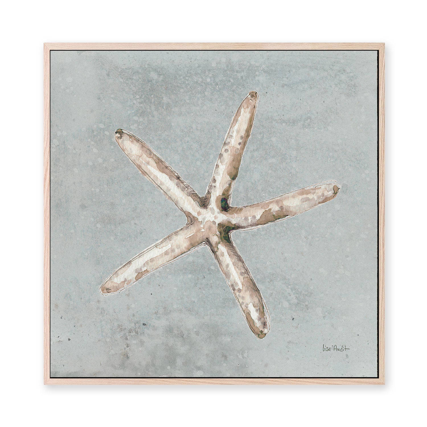 wall-art-print-canvas-poster-framed-Sand And Seashells, Style C , By Lisa Audit-GIOIA-WALL-ART
