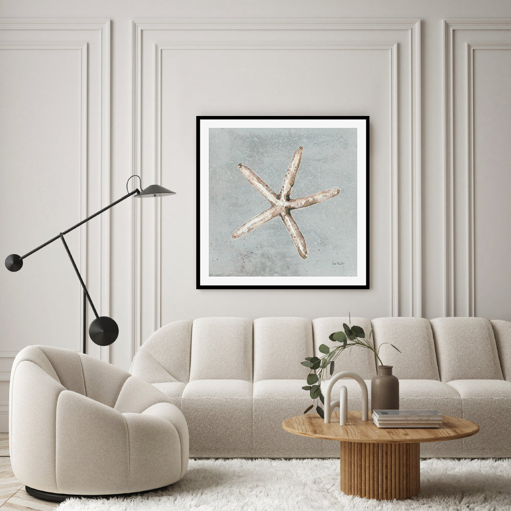 wall-art-print-canvas-poster-framed-Sand And Seashells, Style C , By Lisa Audit-GIOIA-WALL-ART