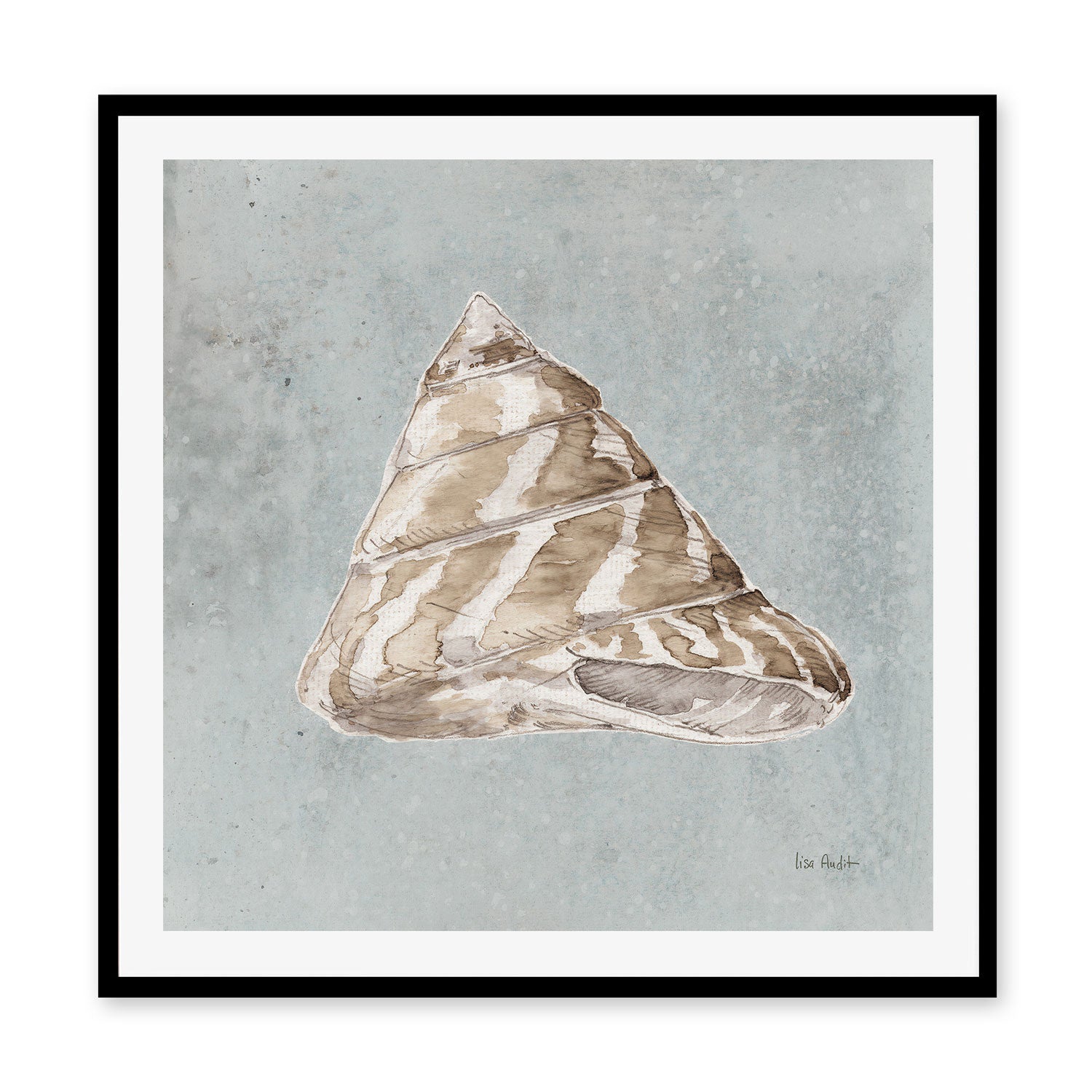 wall-art-print-canvas-poster-framed-Sand And Seashells, Style D , By Lisa Audit-GIOIA-WALL-ART