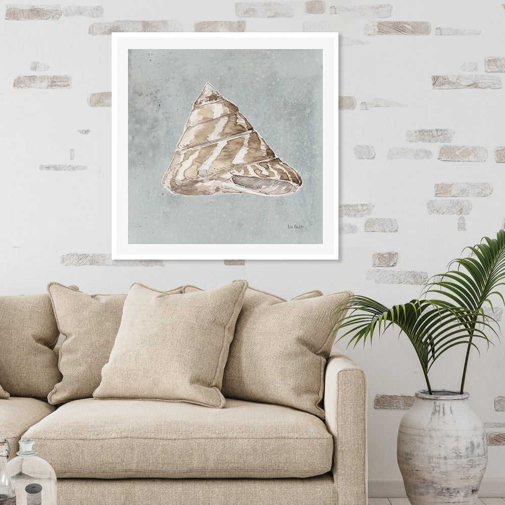 wall-art-print-canvas-poster-framed-Sand And Seashells, Style D , By Lisa Audit-GIOIA-WALL-ART
