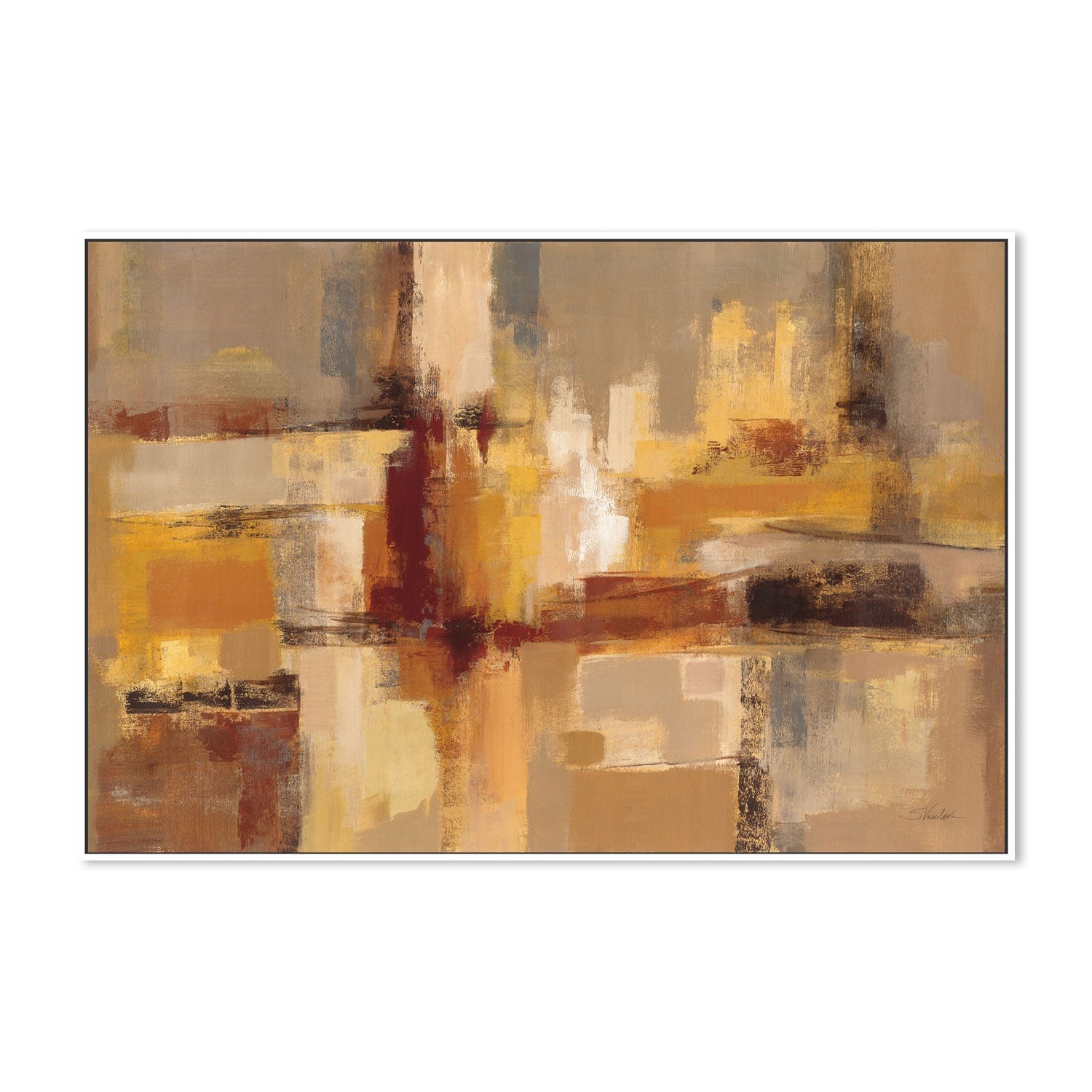 wall-art-print-canvas-poster-framed-Sandcastles-by-Silvia Vassileva-Gioia Wall Art