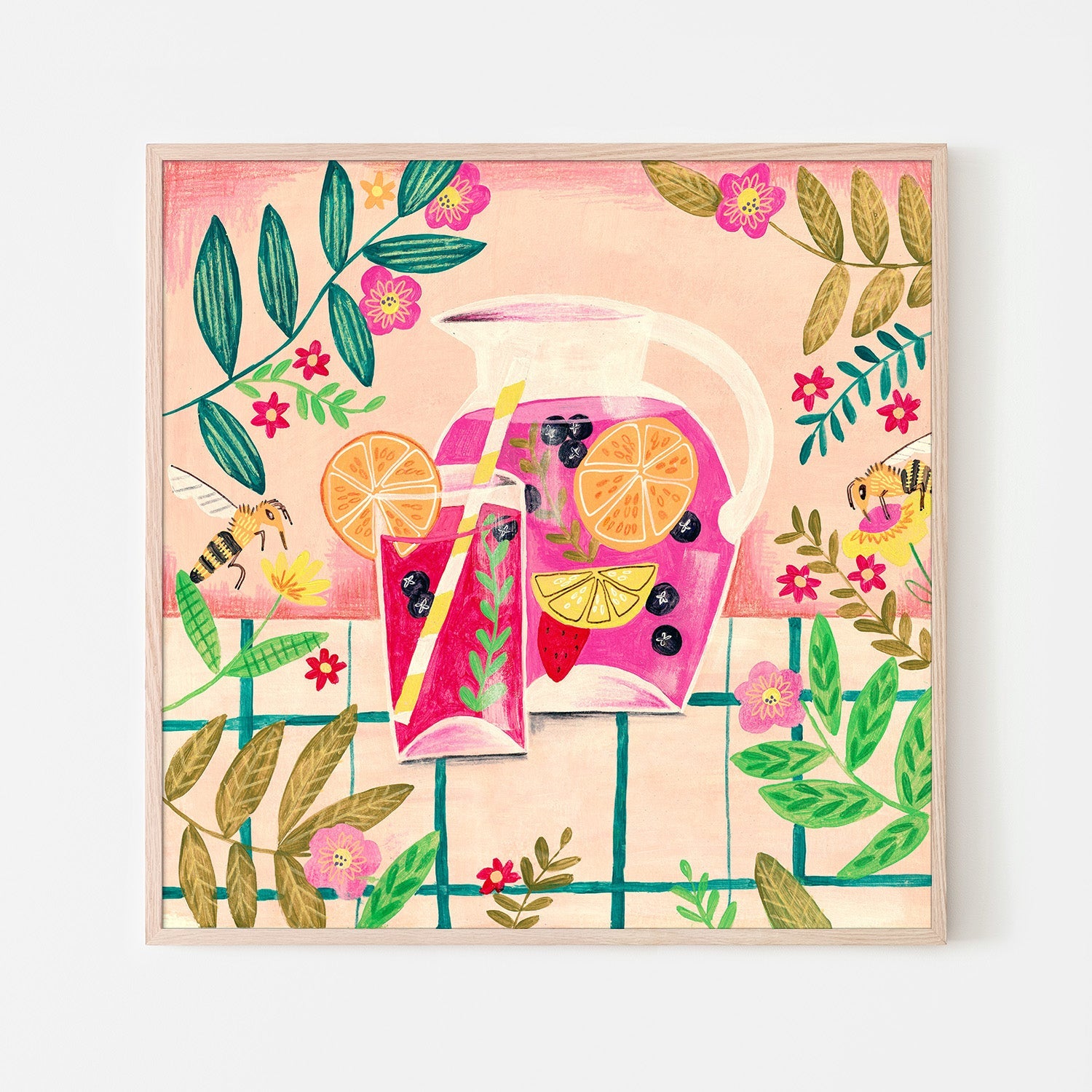 wall-art-print-canvas-poster-framed-Sangria Summer-6
