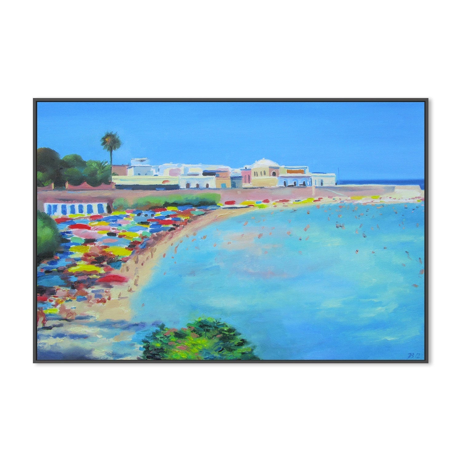 wall-art-print-canvas-poster-framed-Santa Maria Al Bagno, Italy , By Ieva Baklane-GIOIA-WALL-ART