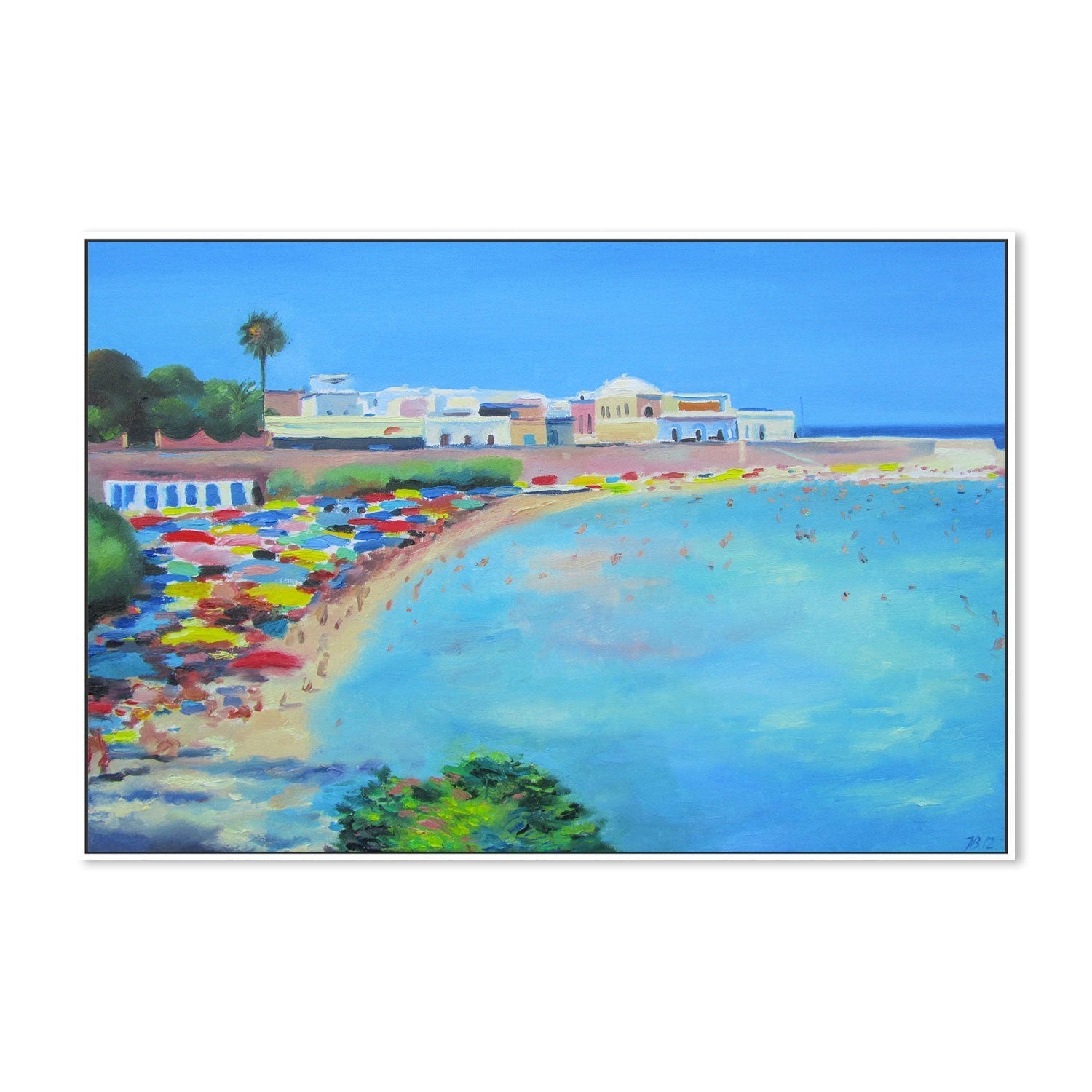 wall-art-print-canvas-poster-framed-Santa Maria Al Bagno, Italy , By Ieva Baklane-GIOIA-WALL-ART