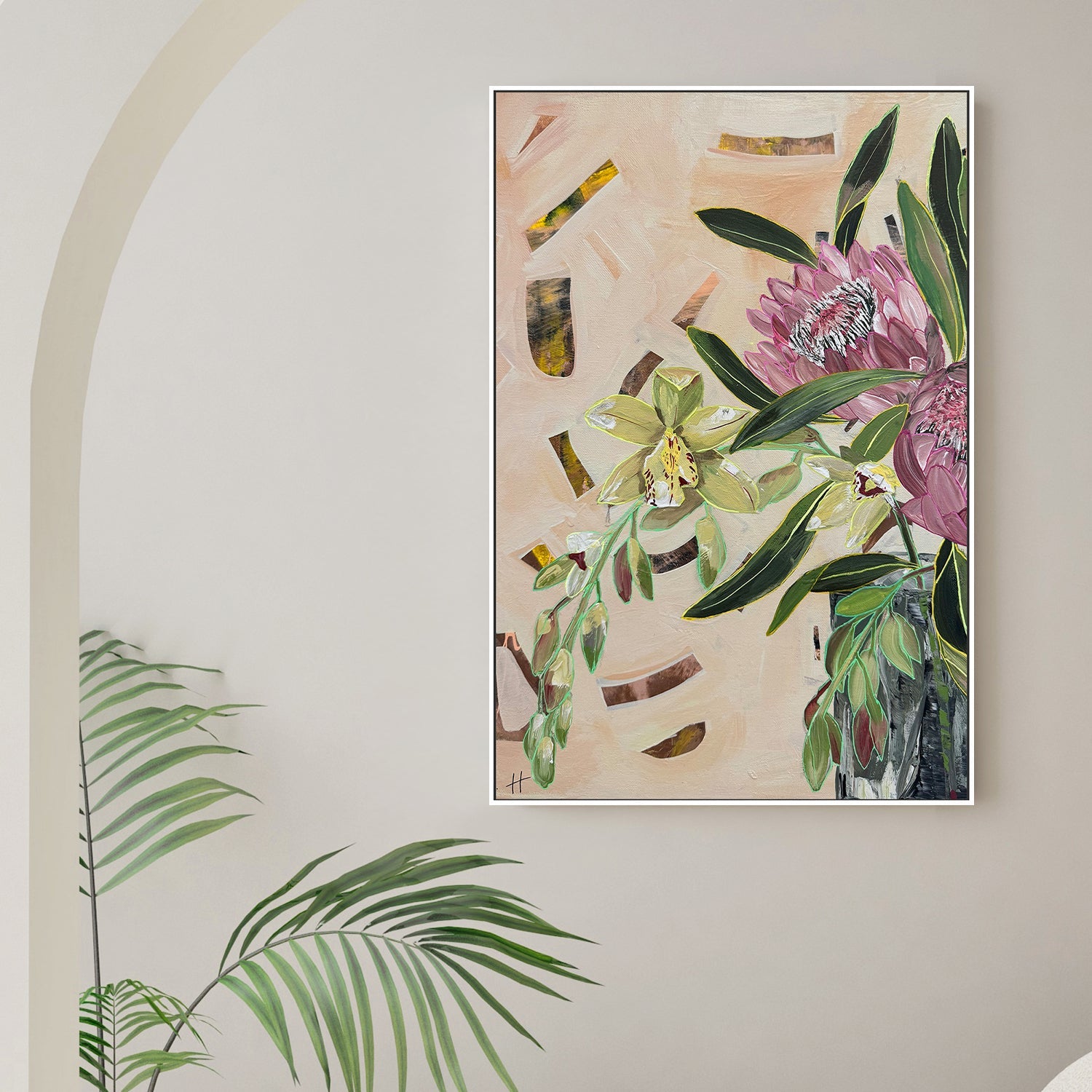 wall-art-print-canvas-poster-framed-Save The Orchids-2