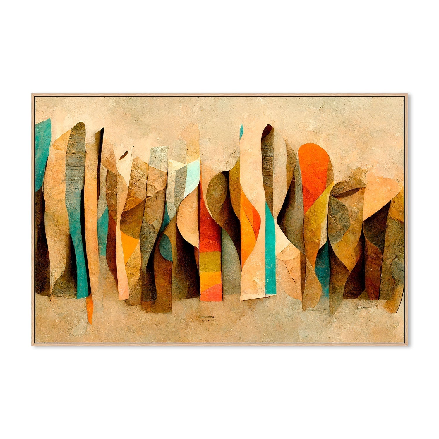 wall-art-print-canvas-poster-framed-Scrolls , By Treechild-GIOIA-WALL-ART