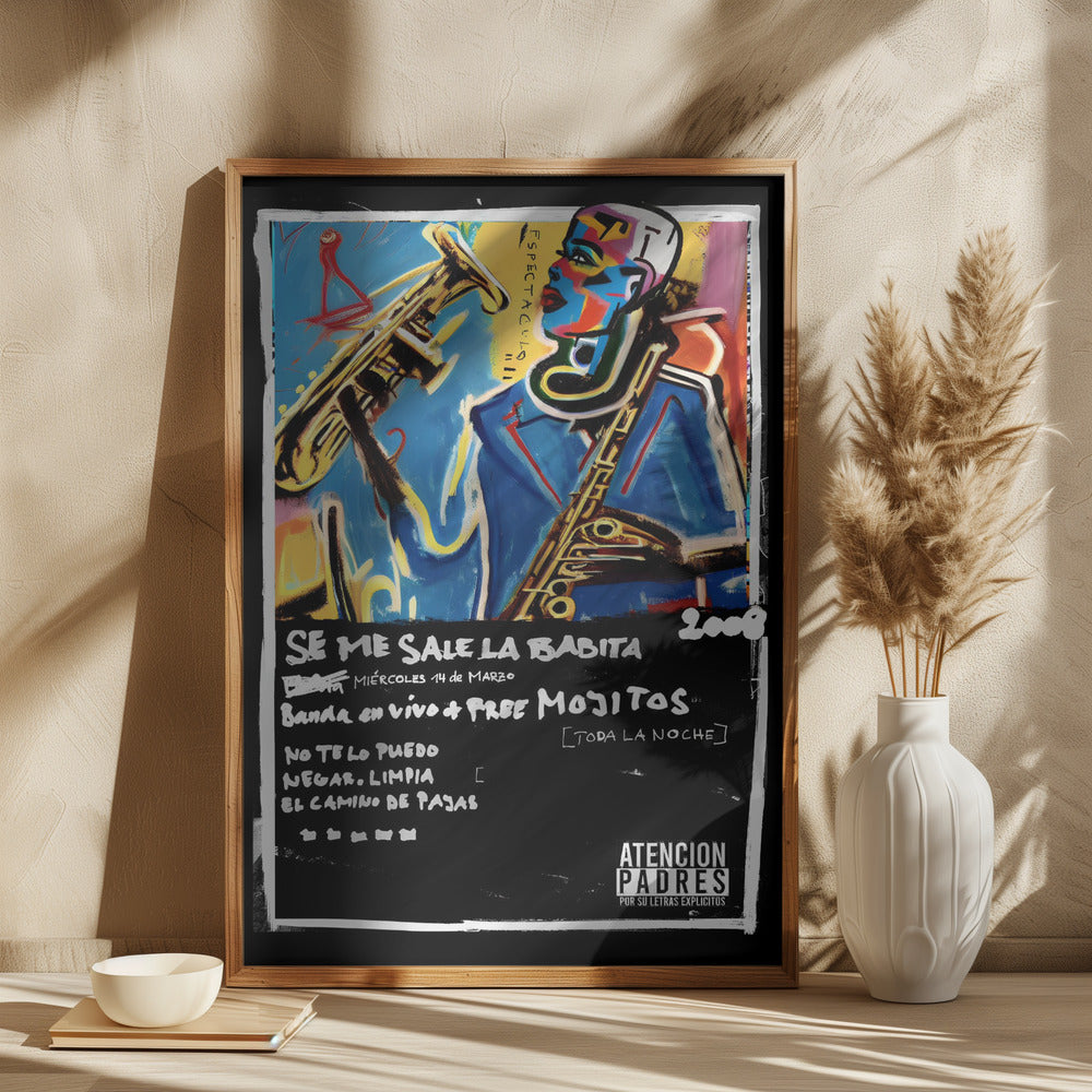 wall-art-print-canvas-poster-framed-Se Me Sale , By Stefan Bammert-2