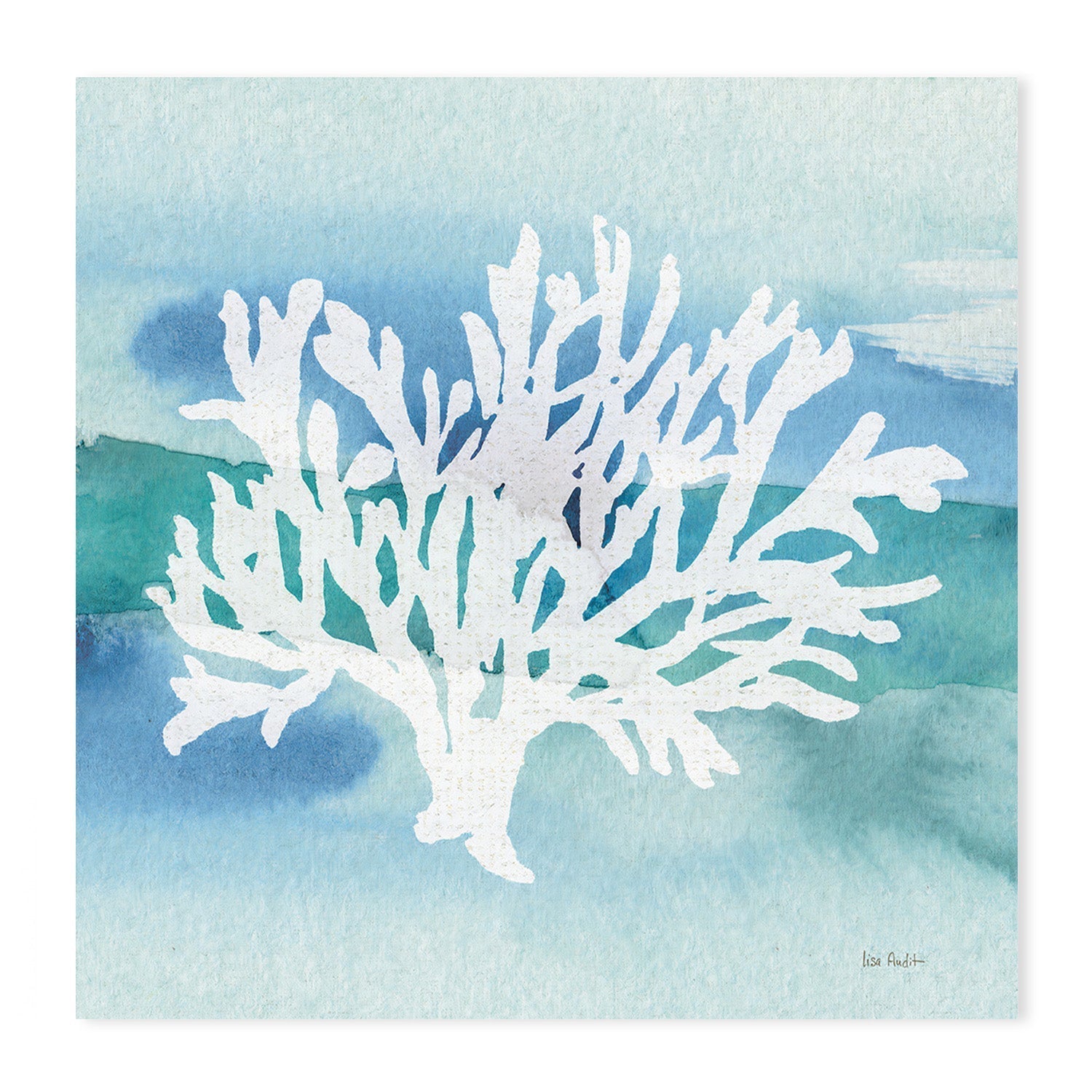 wall-art-print-canvas-poster-framed-Sea Life Coral, Style A & B, Set Of 2 , By Lisa Audit-GIOIA-WALL-ART
