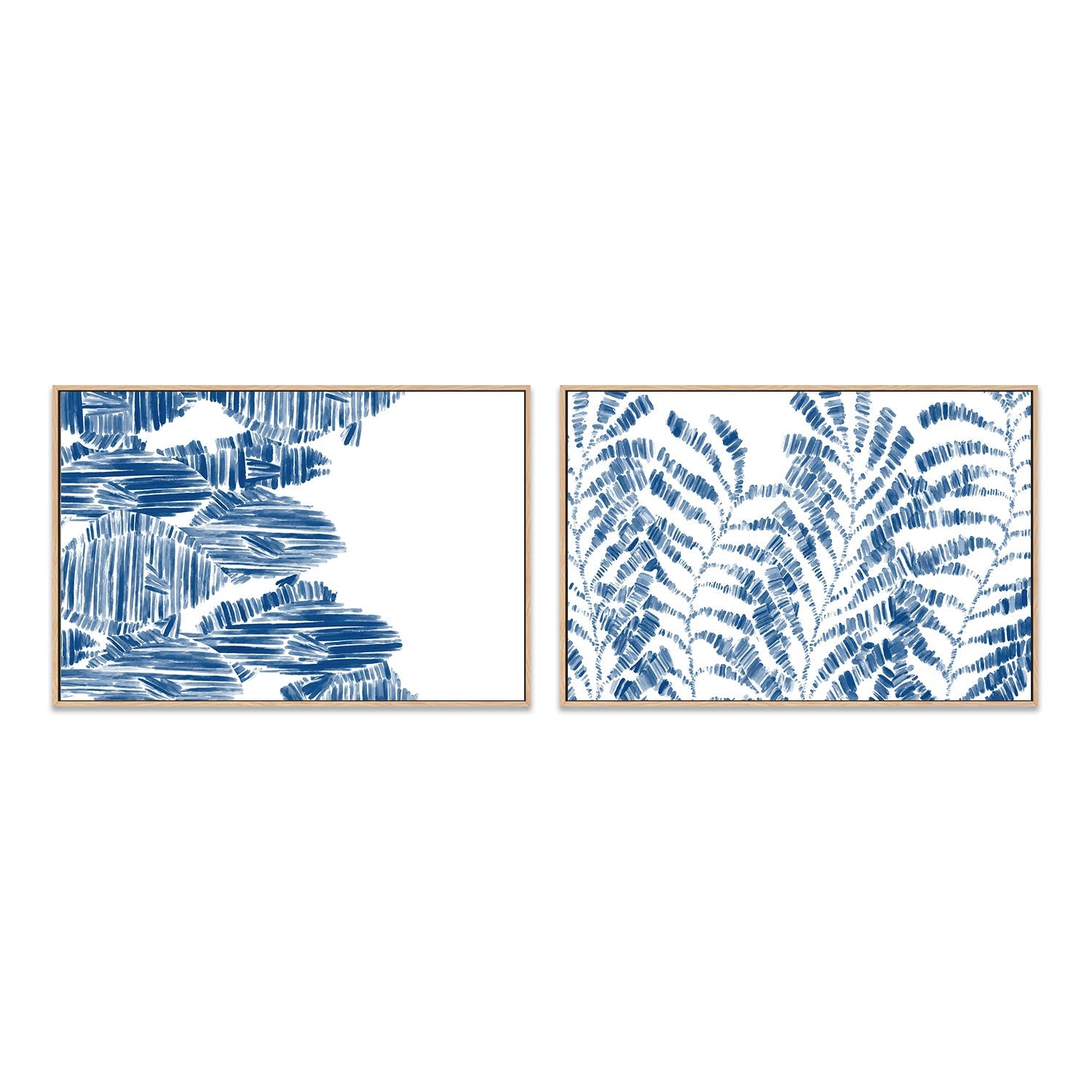 wall-art-print-canvas-poster-framed-Sea Life Rhythm-Seaweed Mantle, Set Of 2 , By Jetty Home-4