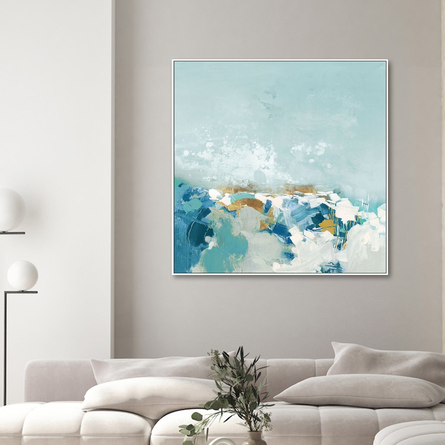wall-art-print-canvas-poster-framed-Sea Pebbles , By Grace Rowan-2
