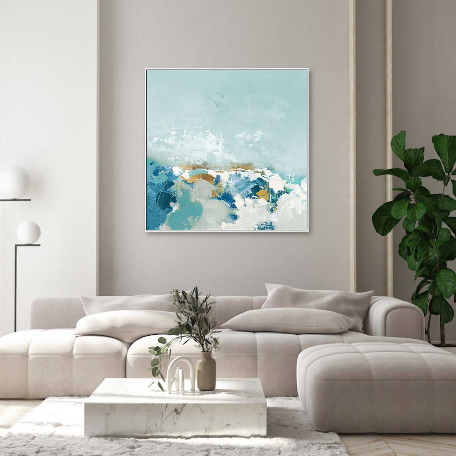 wall-art-print-canvas-poster-framed-Sea Pebbles , By Grace Rowan-7