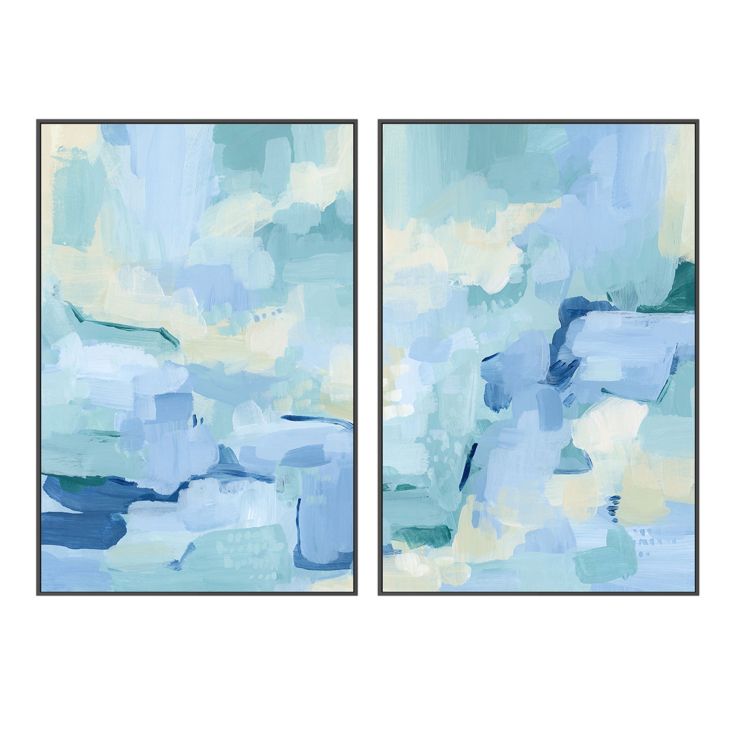 wall-art-print-canvas-poster-framed-Seafarer Blues , Style A & B , Set Of 2 , By Jetty Home-3