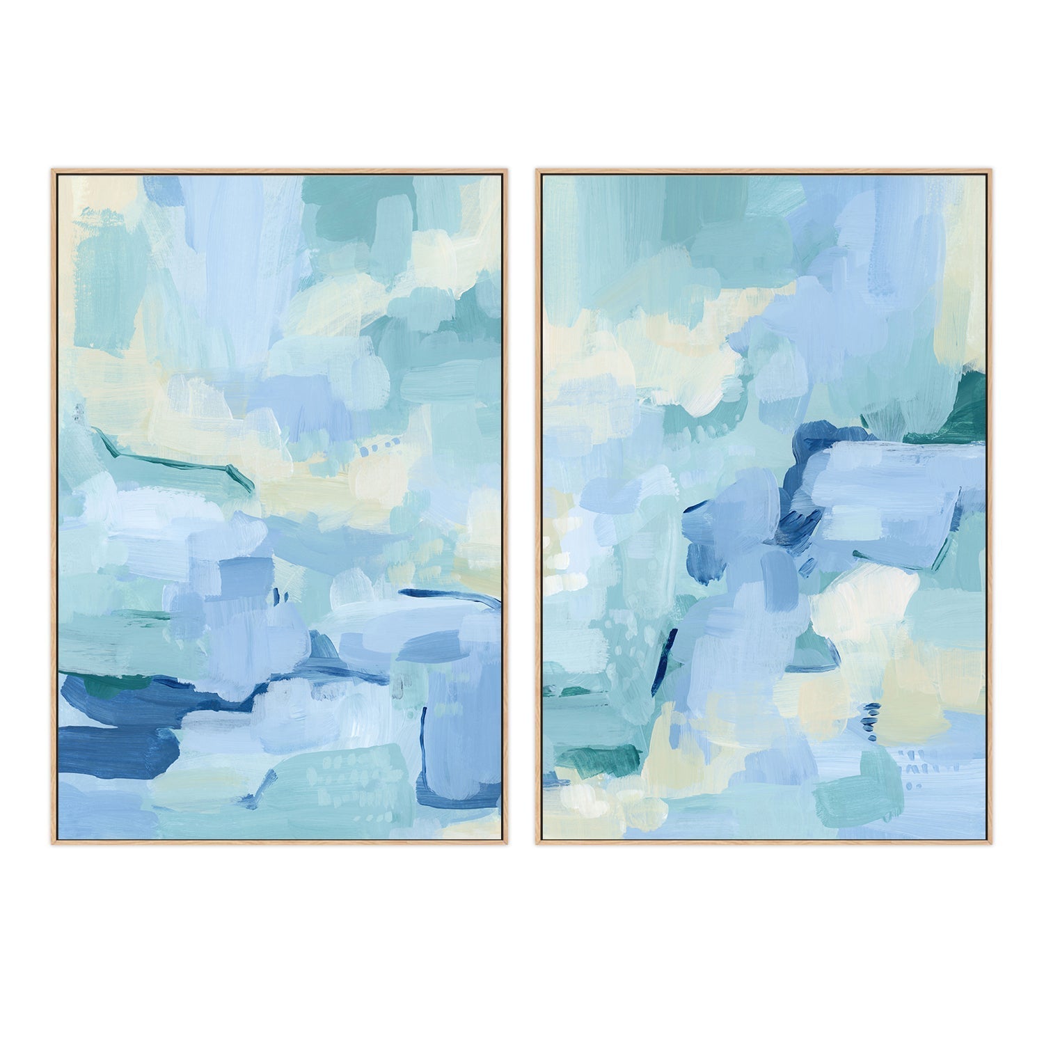 wall-art-print-canvas-poster-framed-Seafarer Blues , Style A & B , Set Of 2 , By Jetty Home-4