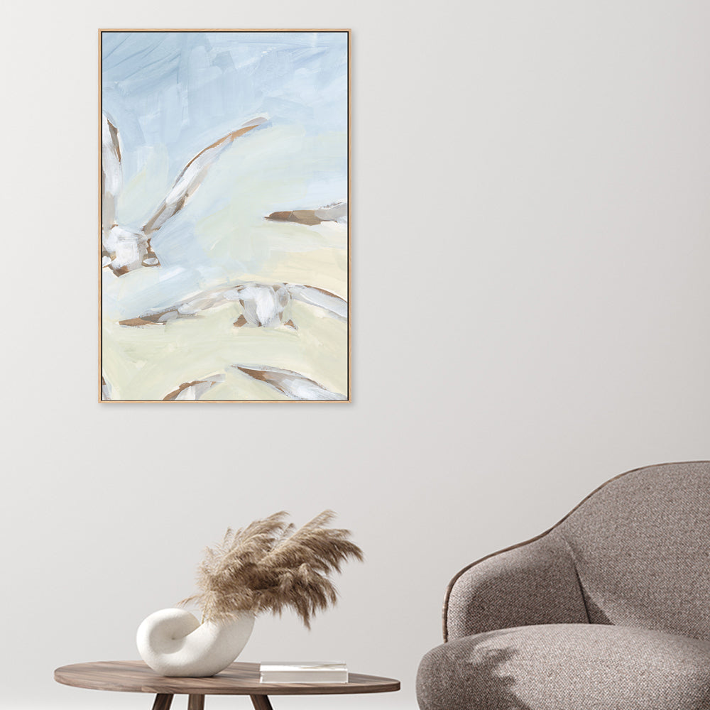 wall-art-print-canvas-poster-framed-Seagulls In The Haze , Style C, By Jetty Home , By Jetty Home-2