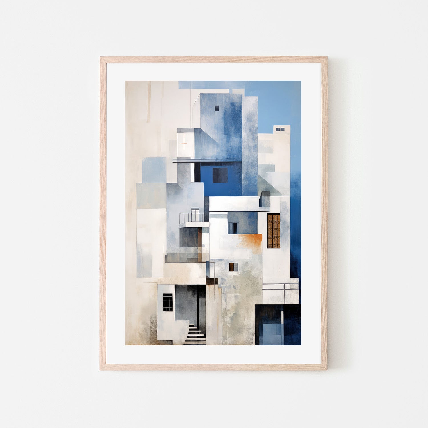 wall-art-print-canvas-poster-framed-Seaside Highrise, Style C , By Raymond Powers-6