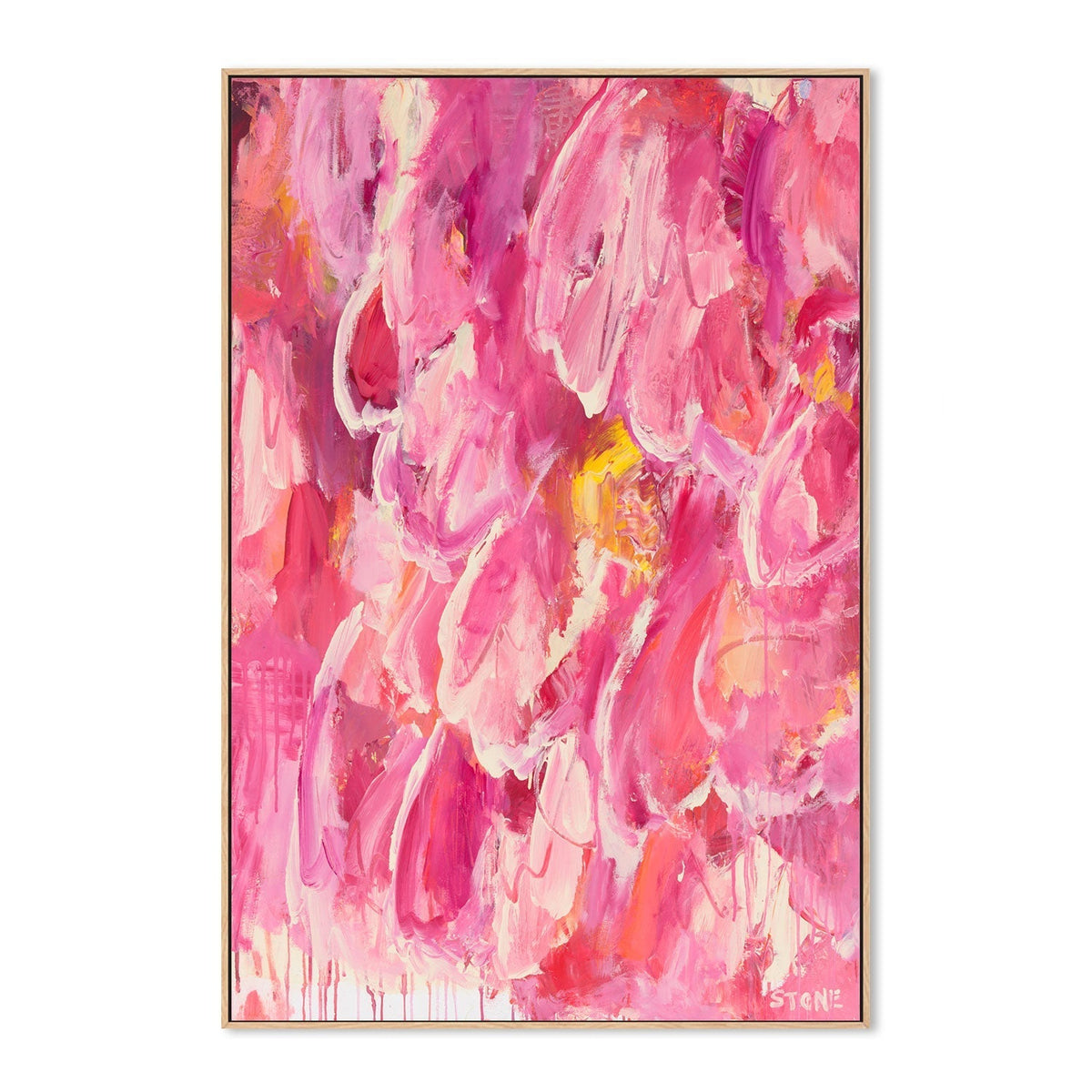 wall-art-print-canvas-poster-framed-Season Of Pink , By Belinda Stone-GIOIA-WALL-ART