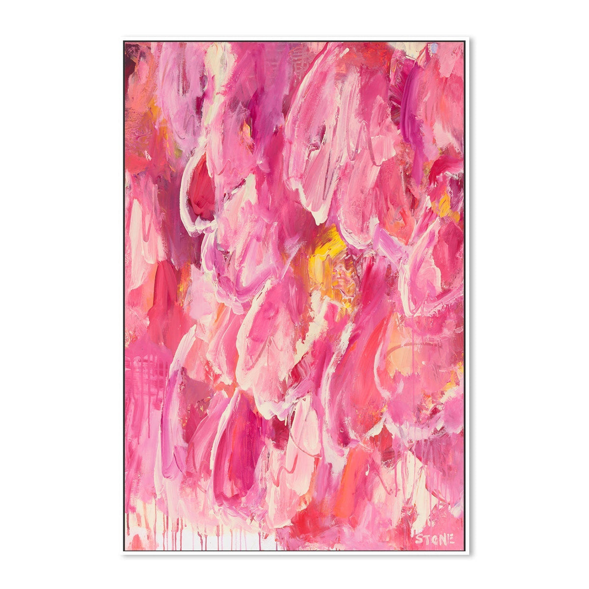wall-art-print-canvas-poster-framed-Season Of Pink , By Belinda Stone-GIOIA-WALL-ART