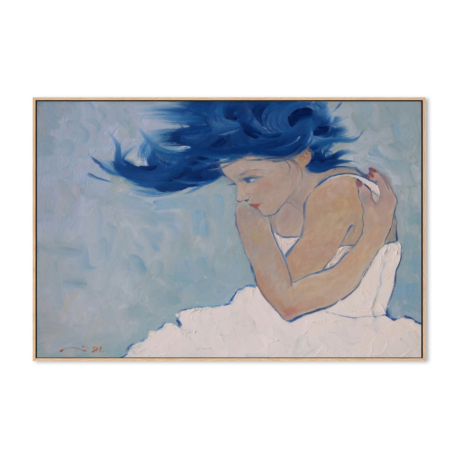 wall-art-print-canvas-poster-framed-Self Worth , By Li Lee-Archer-4