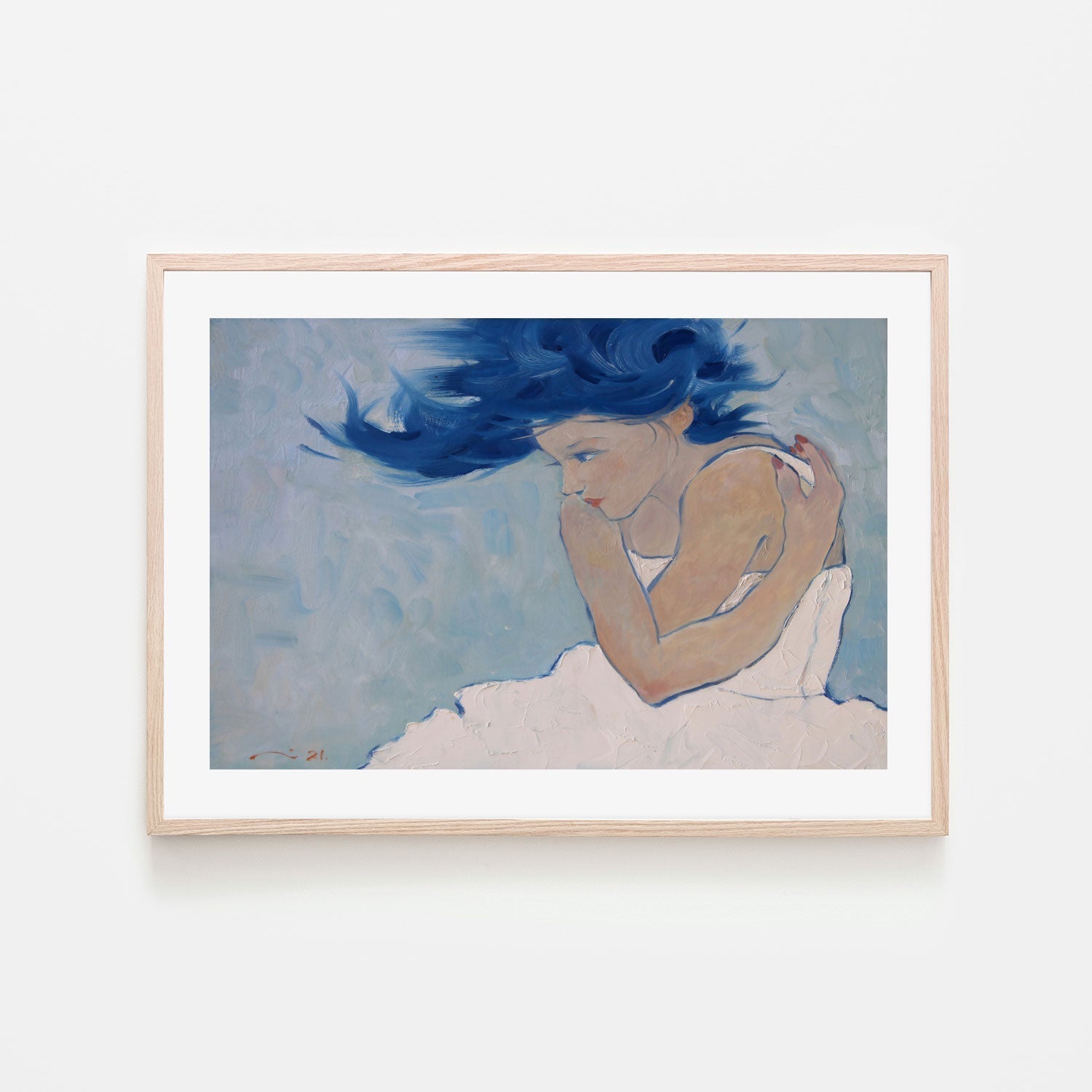 wall-art-print-canvas-poster-framed-Self Worth , By Li Lee-Archer-6