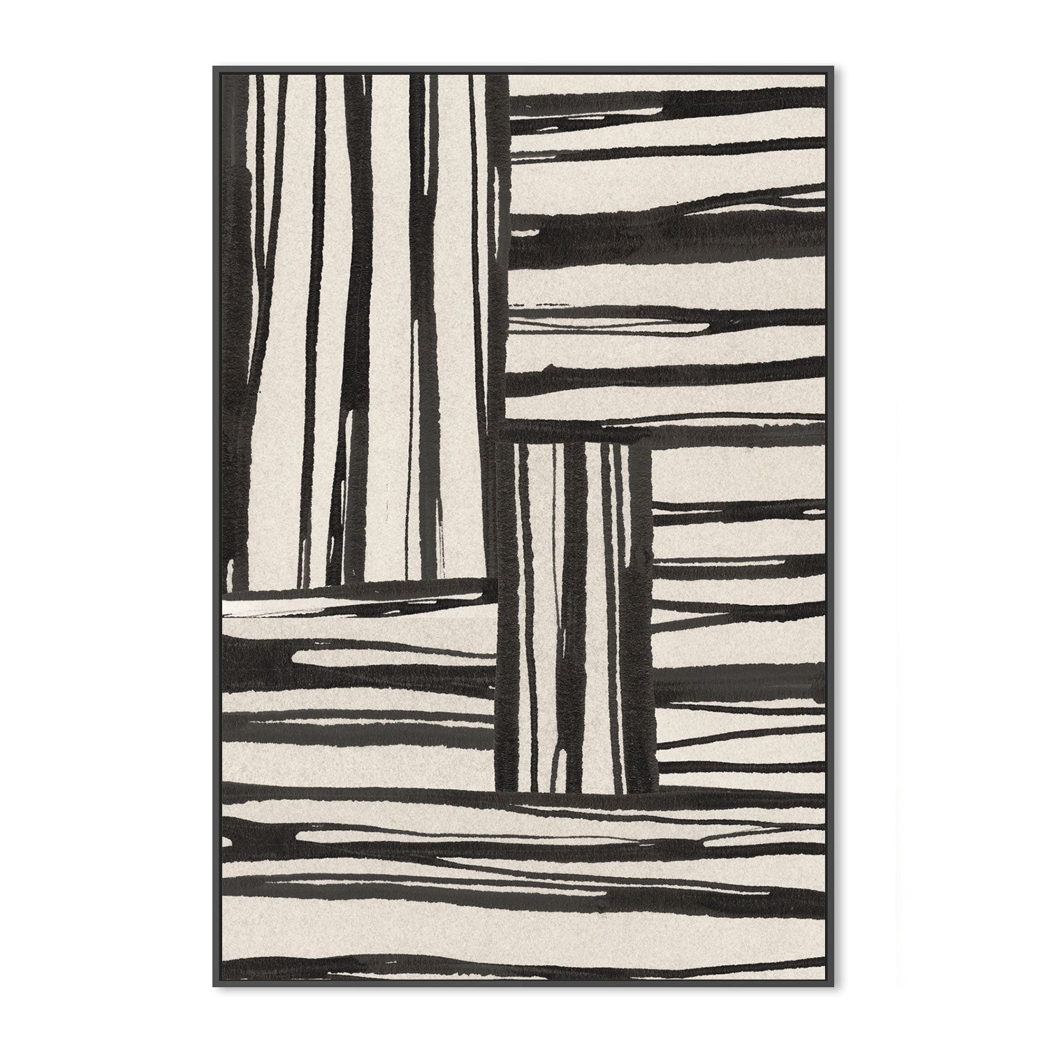 wall-art-print-canvas-poster-framed-Sentiment Stripes, Style B , By Chris Paschke-GIOIA-WALL-ART