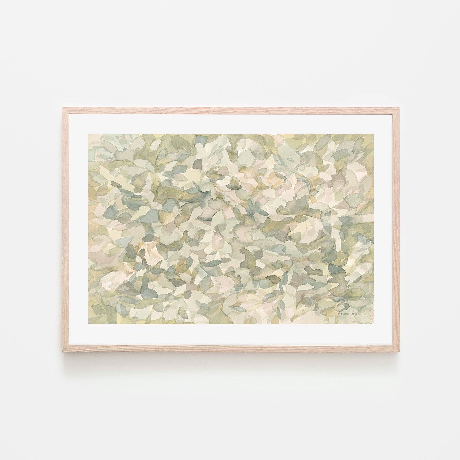 wall-art-print-canvas-poster-framed-Serene Abstract , By Danhui Nai-GIOIA-WALL-ART