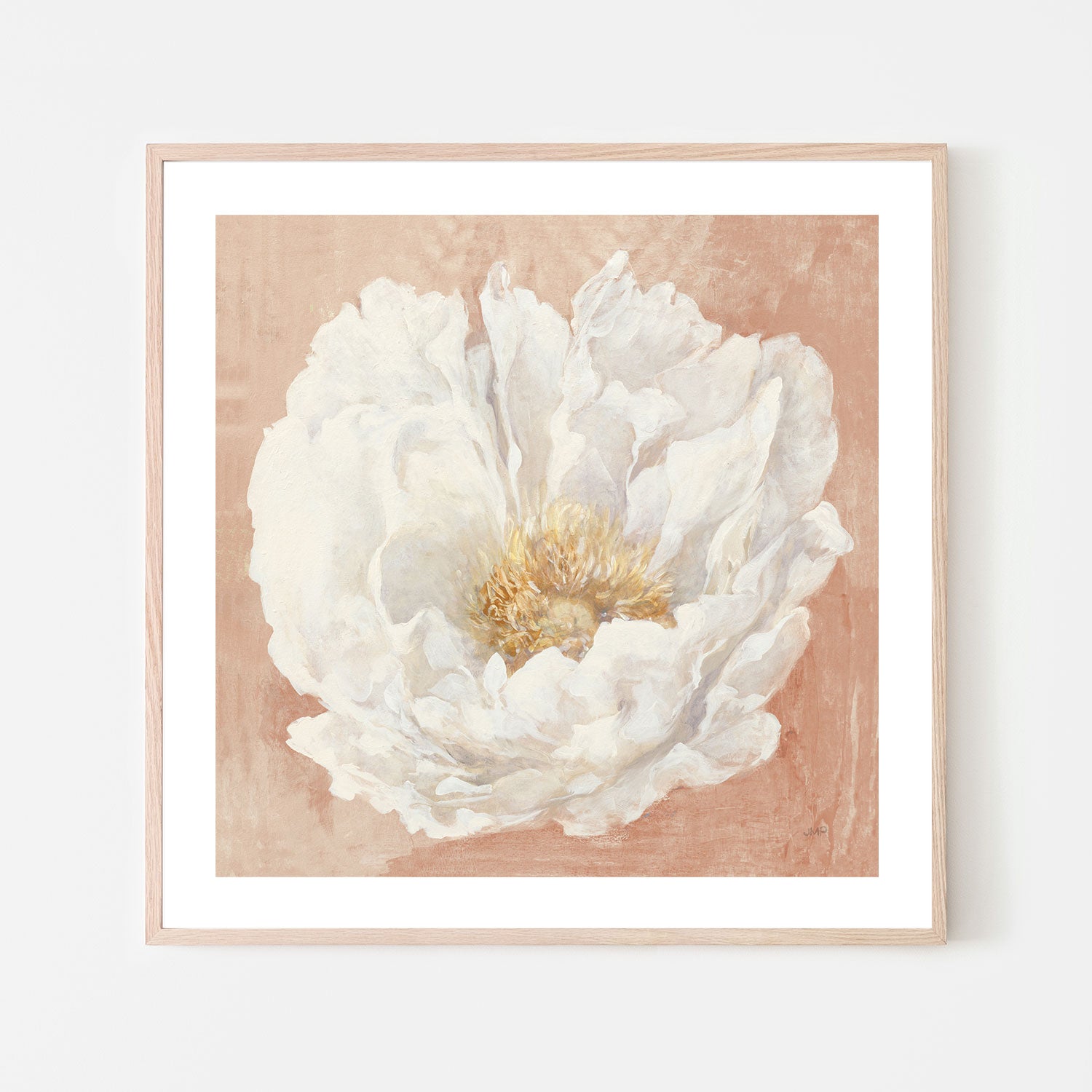 wall-art-print-canvas-poster-framed-Serene Peony Terracotta , By Julia Purinton , By Julia Purinton-6