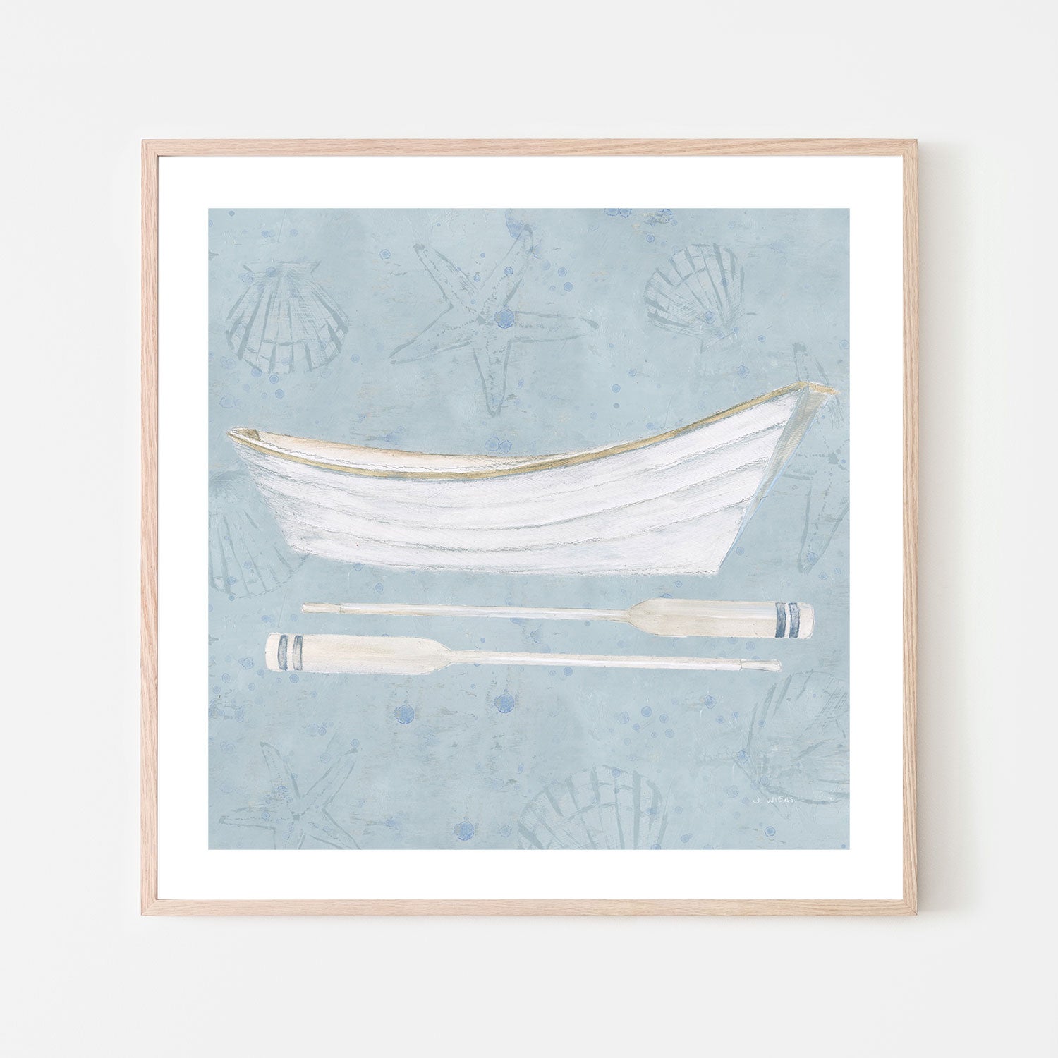 wall-art-print-canvas-poster-framed-Serene Seaside, Style A-by-James Wiens-Gioia Wall Art