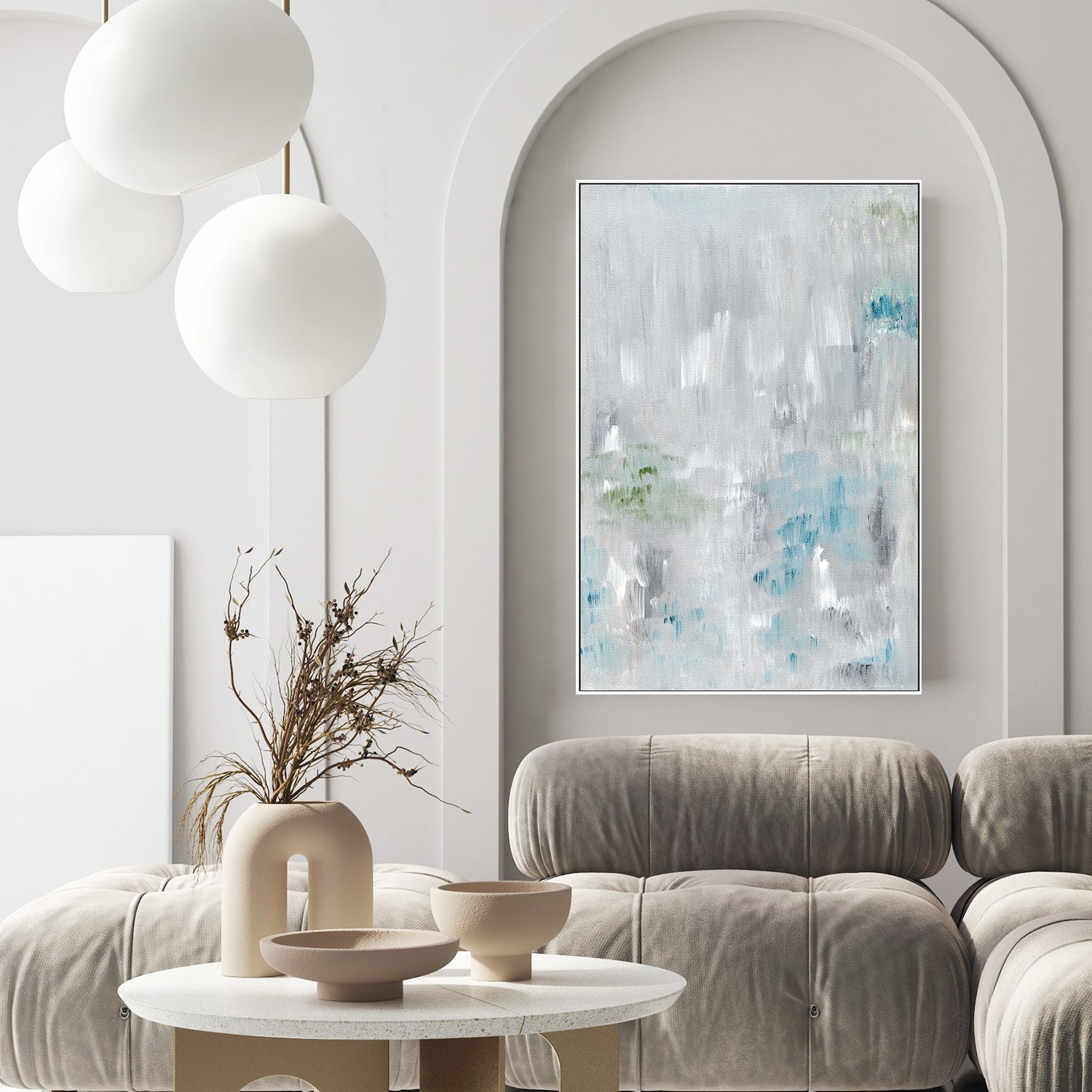 wall-art-print-canvas-poster-framed-Serene Symphony , By Nikita Jariwala-2