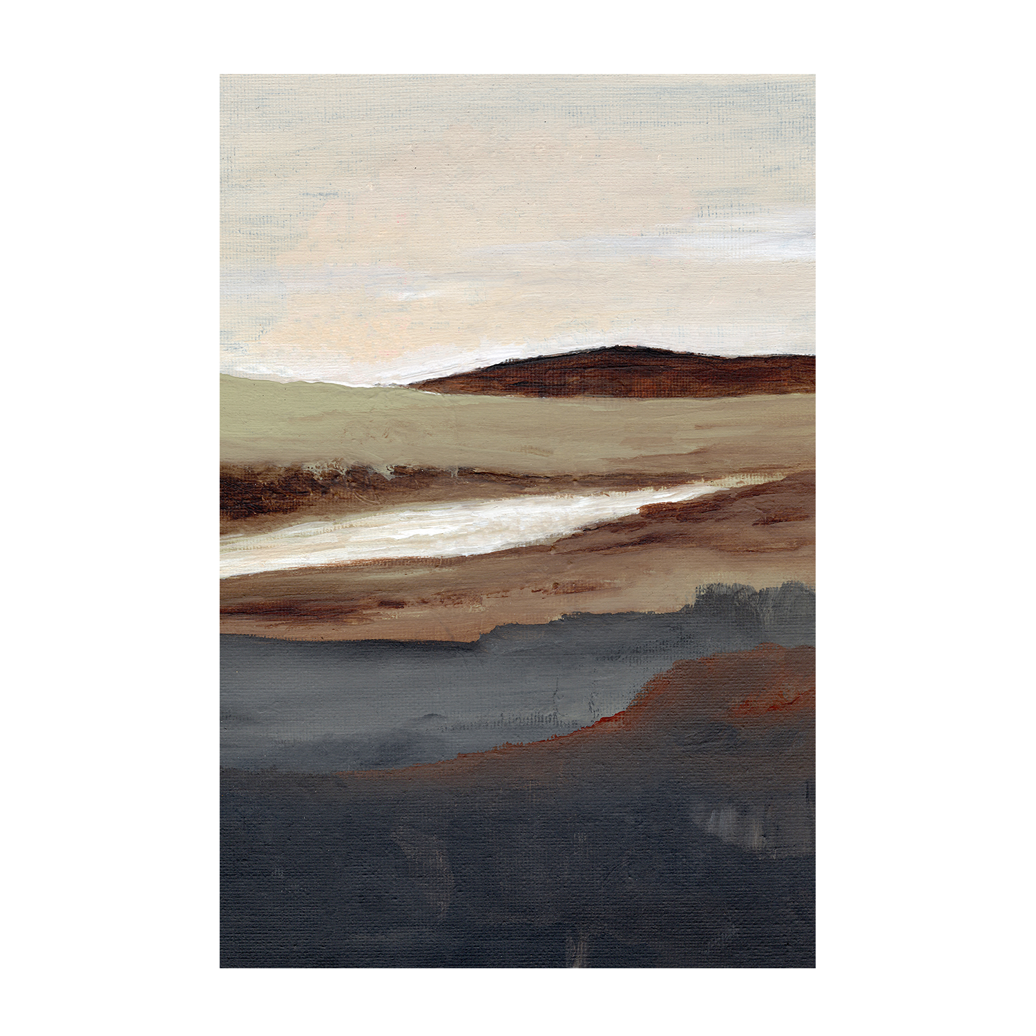 wall-art-print-canvas-poster-framed-Serene View , By Nikita Jariwala-1
