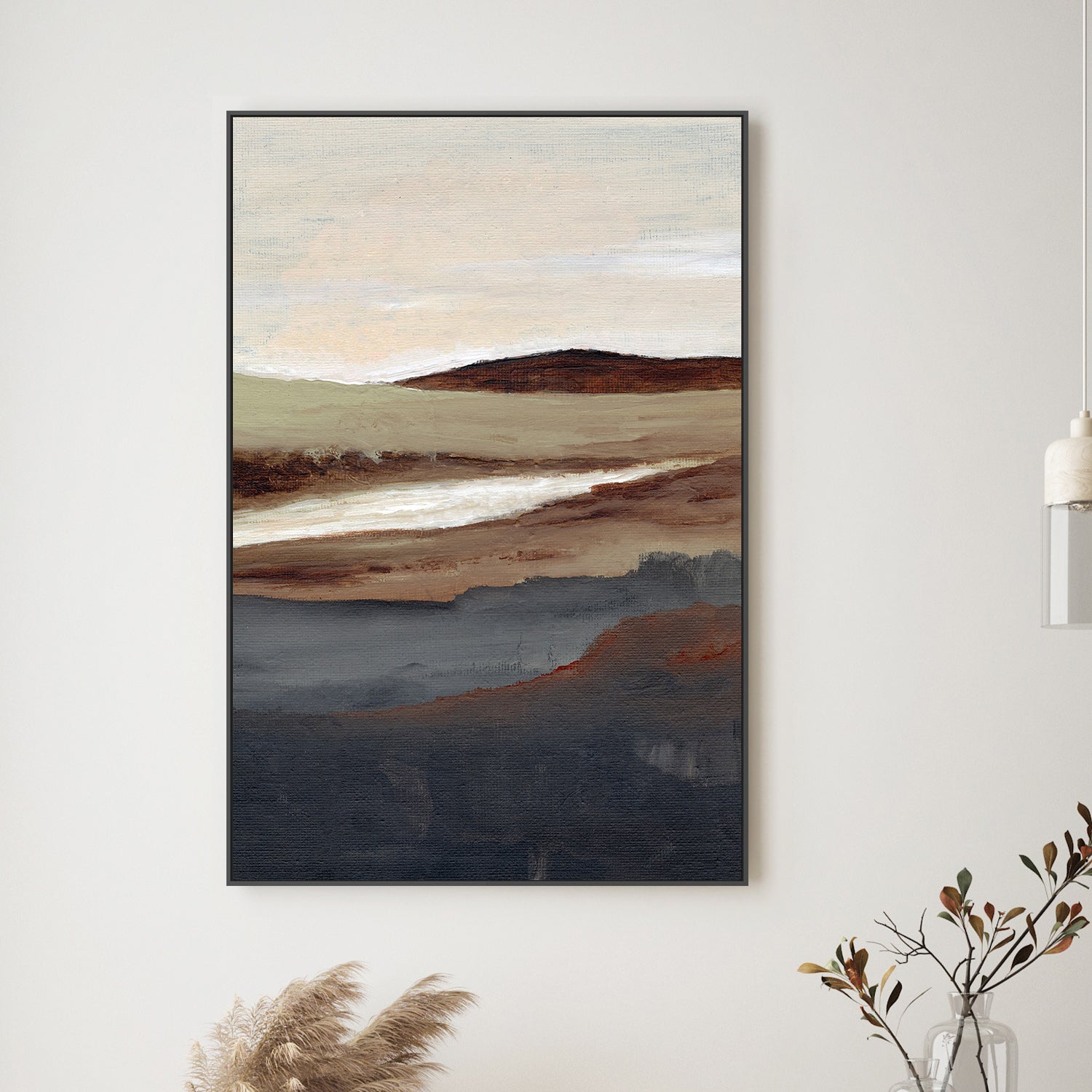 wall-art-print-canvas-poster-framed-Serene View , By Nikita Jariwala-2