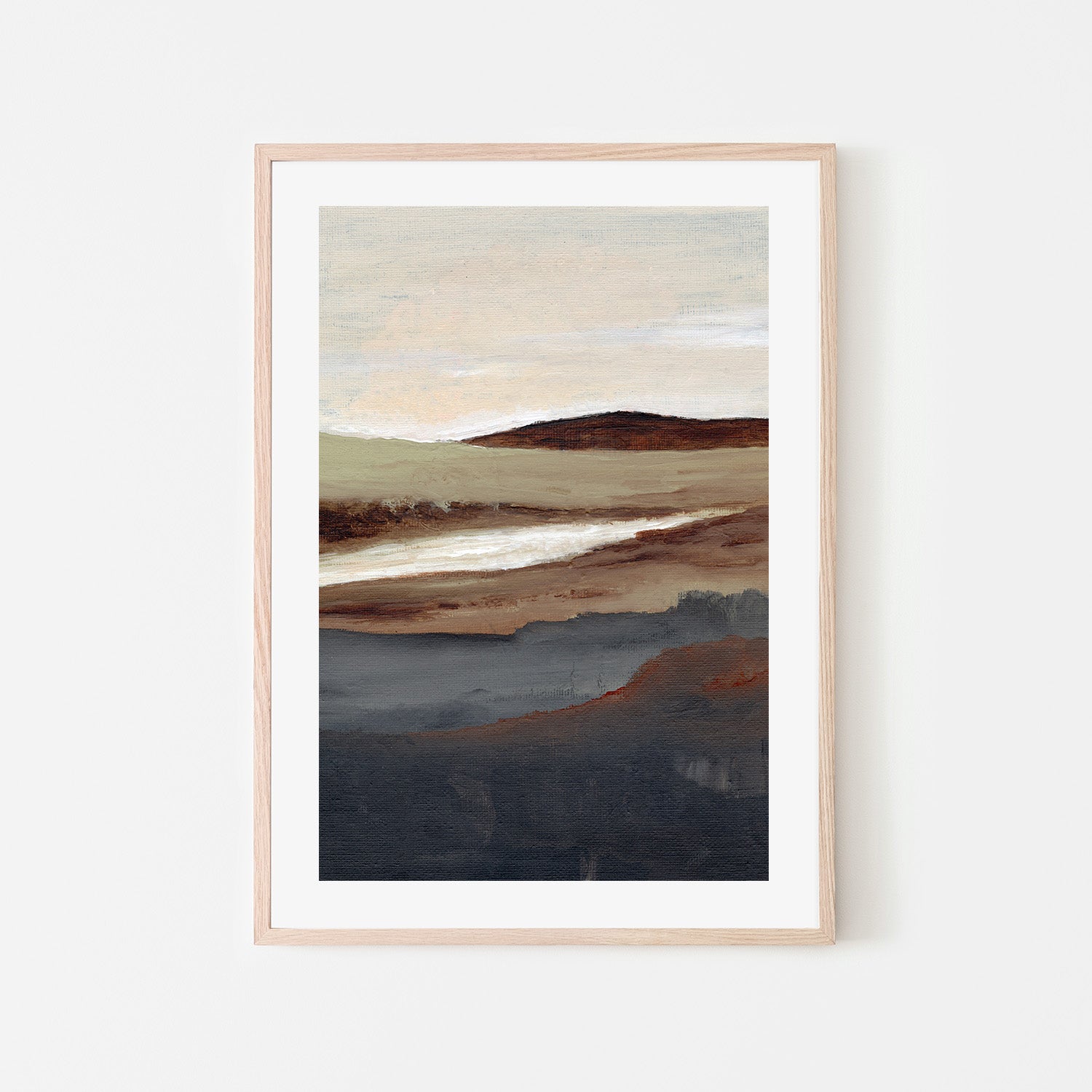 wall-art-print-canvas-poster-framed-Serene View , By Nikita Jariwala-6