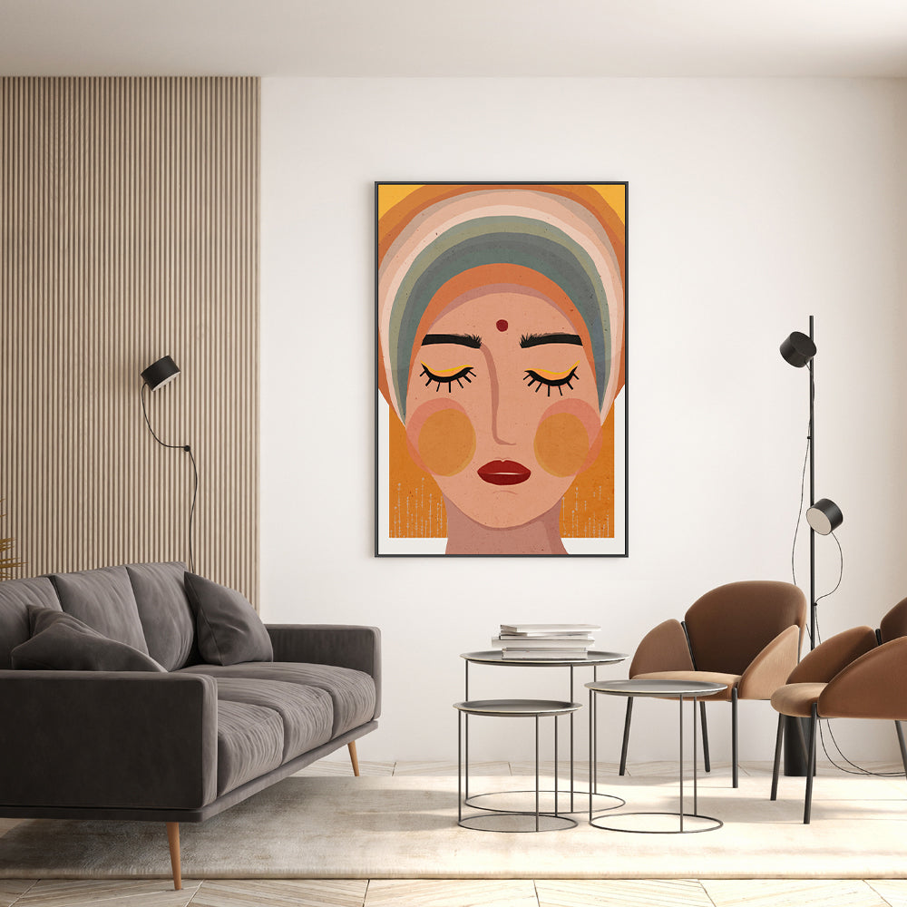 wall-art-print-canvas-poster-framed-Shakti , By Treechild-GIOIA-WALL-ART