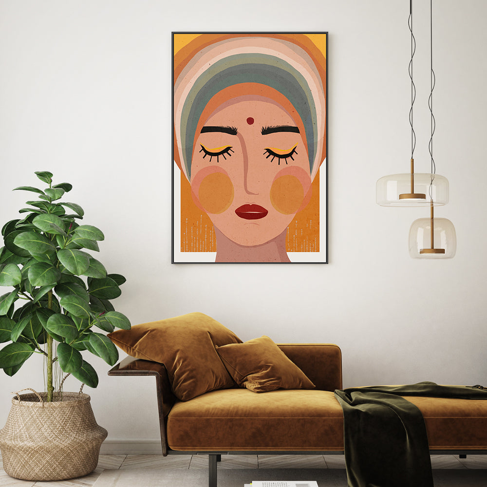 wall-art-print-canvas-poster-framed-Shakti , By Treechild-GIOIA-WALL-ART