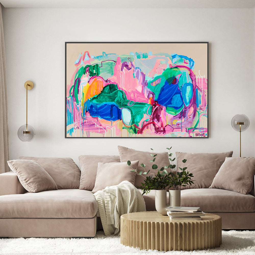 wall-art-print-canvas-poster-framed-Shangri-La , By Belinda Stone-GIOIA-WALL-ART