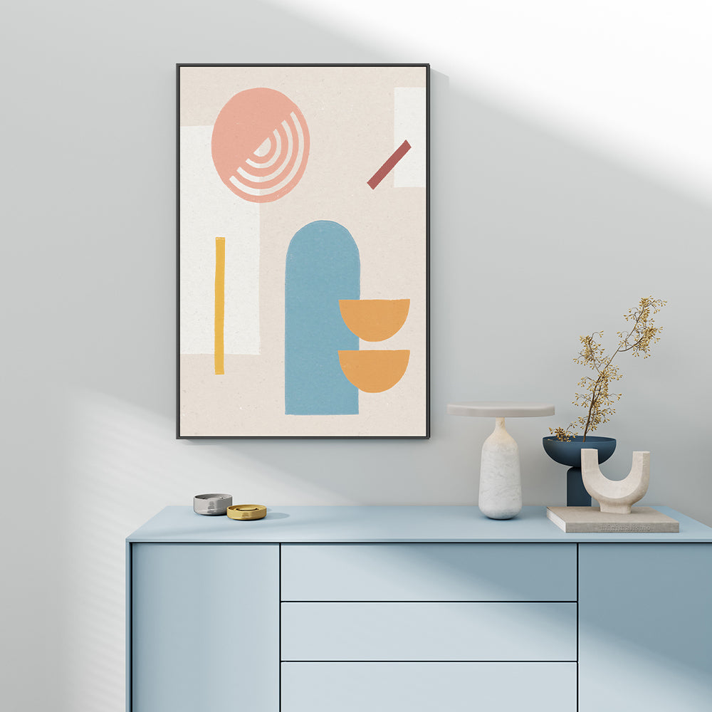 wall-art-print-canvas-poster-framed-Shapely Serenity, Style A , By Moira Hershey-GIOIA-WALL-ART