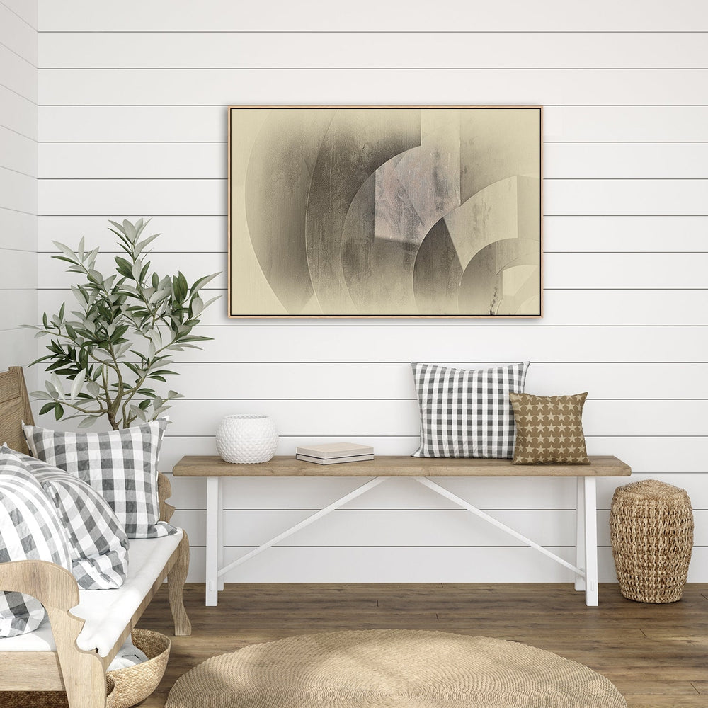 wall-art-print-canvas-poster-framed-Shapes In Soft Tones, By Greetje Van Son-by-Plus X Studio-Gioia Wall Art